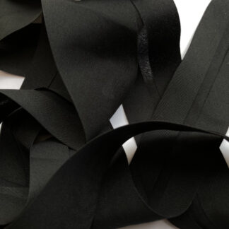 Black 90% Polyester 10% Cotton extra wide Bias Binding