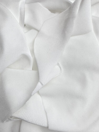 ivory white 94% Polyester 6% Elastane silky tricot knit lining