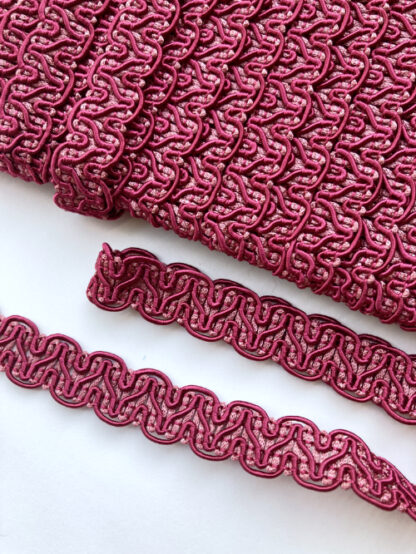 Cranberry Pink gimp Braid