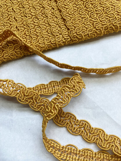 Golden Mustard Yellow gimp Braid