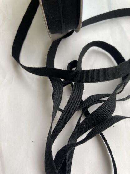 Black Polyester Grosgrain type Ribbon