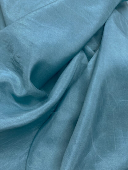 teal blue green 100% silk habotai lining