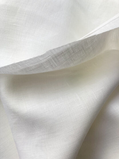 Off White soft lightweight shirting weight Linen