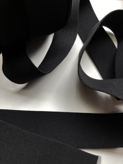 Black 50% Polyamide 34% Latex 16% Polyester soft waistband Elastic
