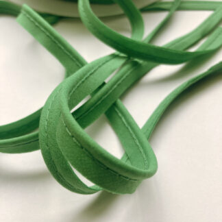 grass / lego green cotton piping