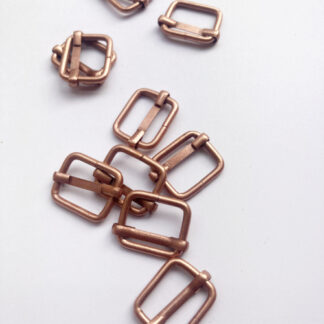 Copper Slider Buckle with Bar