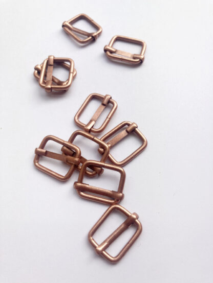 Copper Slider Buckle with Bar