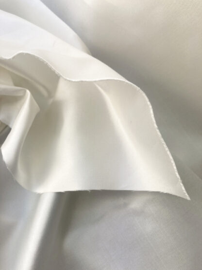 Ivory Pure Silk Zibeline Taffeta