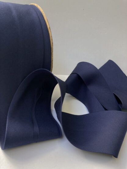 Navy Blue 100% Cotton Poplin extra wide Bias Binding