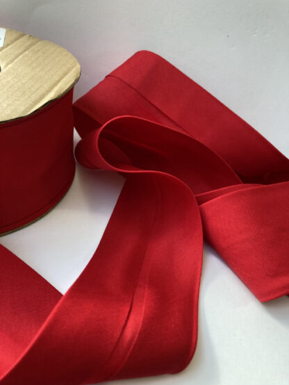 Red 100% Cotton extra wide Bias Binding