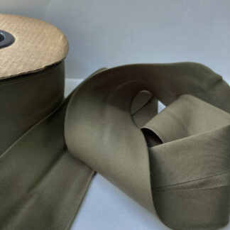 Olive Green 100% Cotton Poplin extra wide Bias Binding
