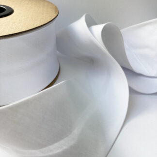 White 100% Cotton extra wide Bias Binding