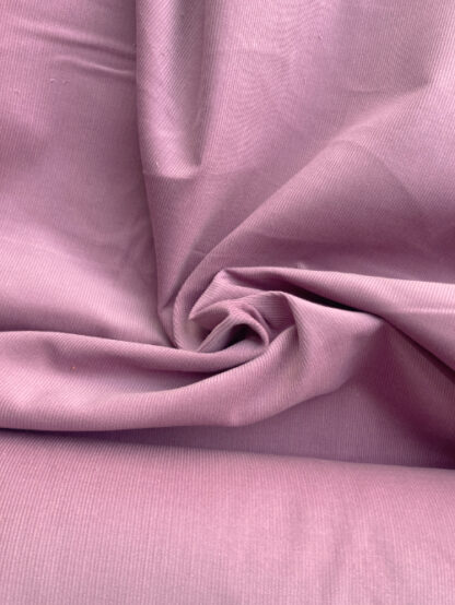 Dusky Pink 100% Cotton 21 wale babycord (needlecord)